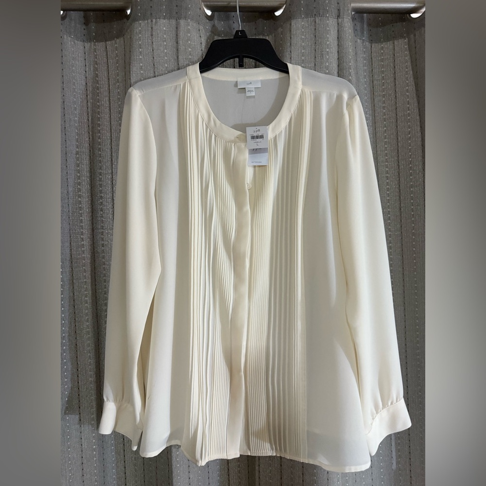 J. Jill Cream Blouse